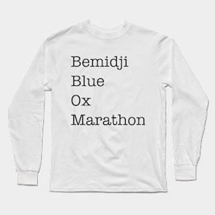 Bemidji Blue Ox Marathon Long Sleeve T-Shirt